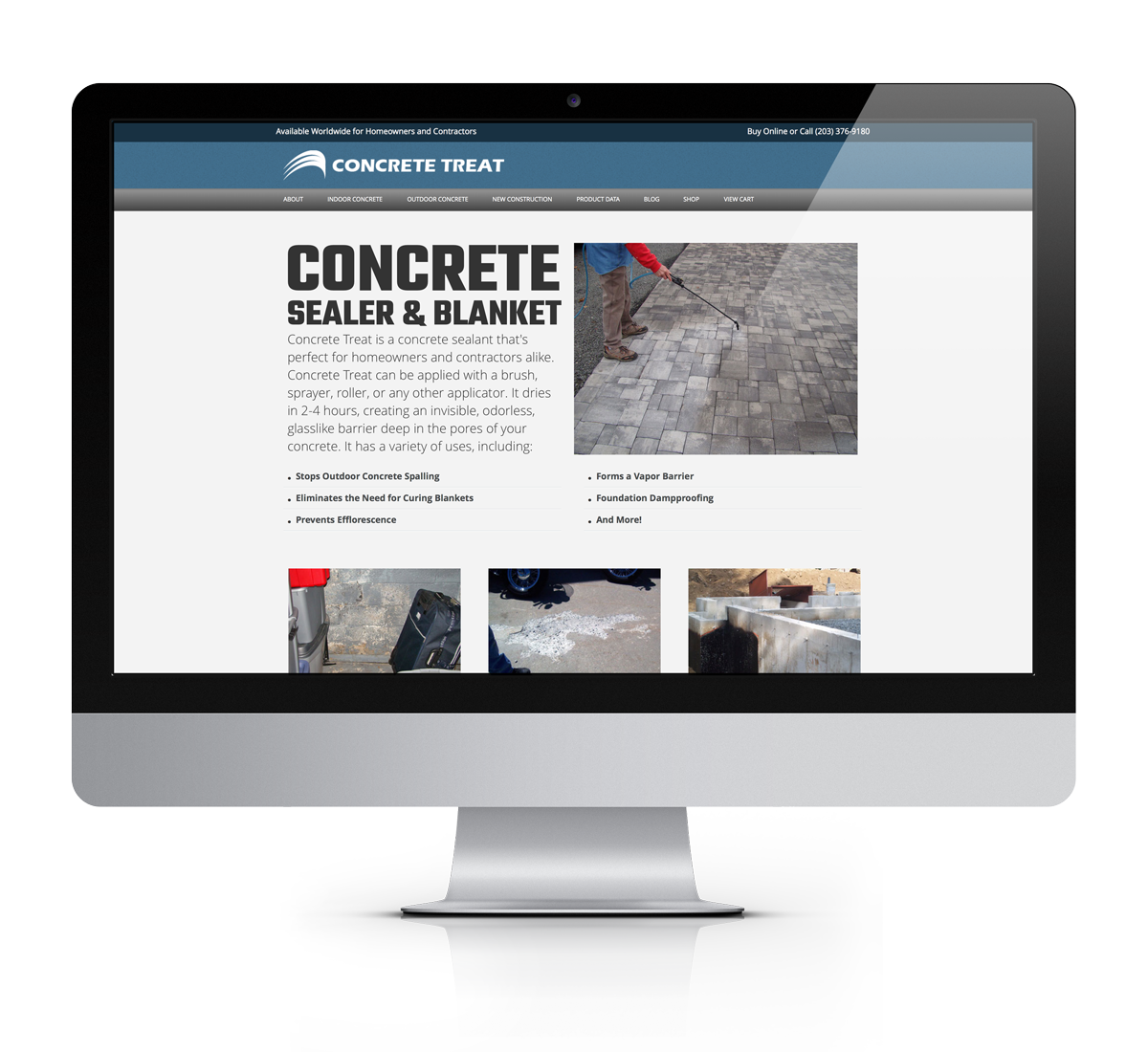 Concrete Treat Home Page